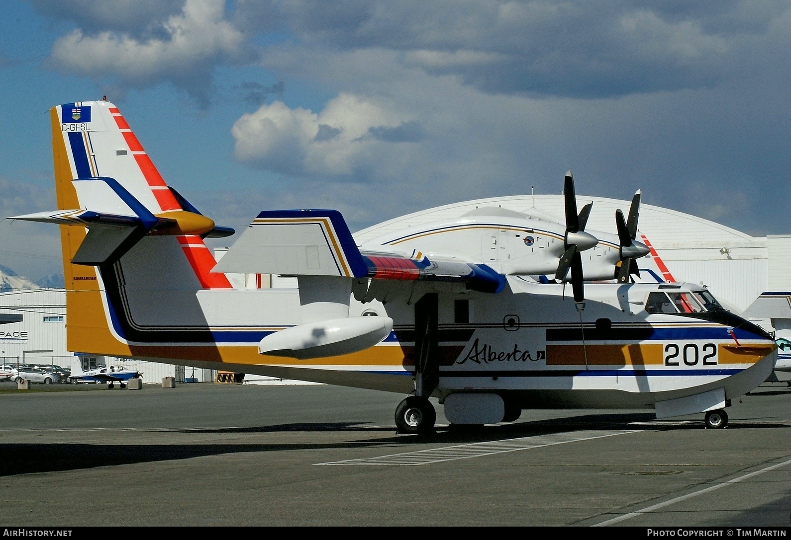 Aircraft Photo of C-GFSL | Canadair CL-215T (CL-215-6B11) | Alberta Government | AirHistory.net #204347