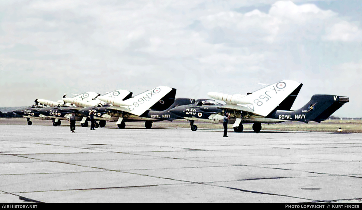 Aircraft Photo of XJ584 | De Havilland D.H. 110 Sea Vixen FAW2 | UK - Navy | AirHistory.net #204349