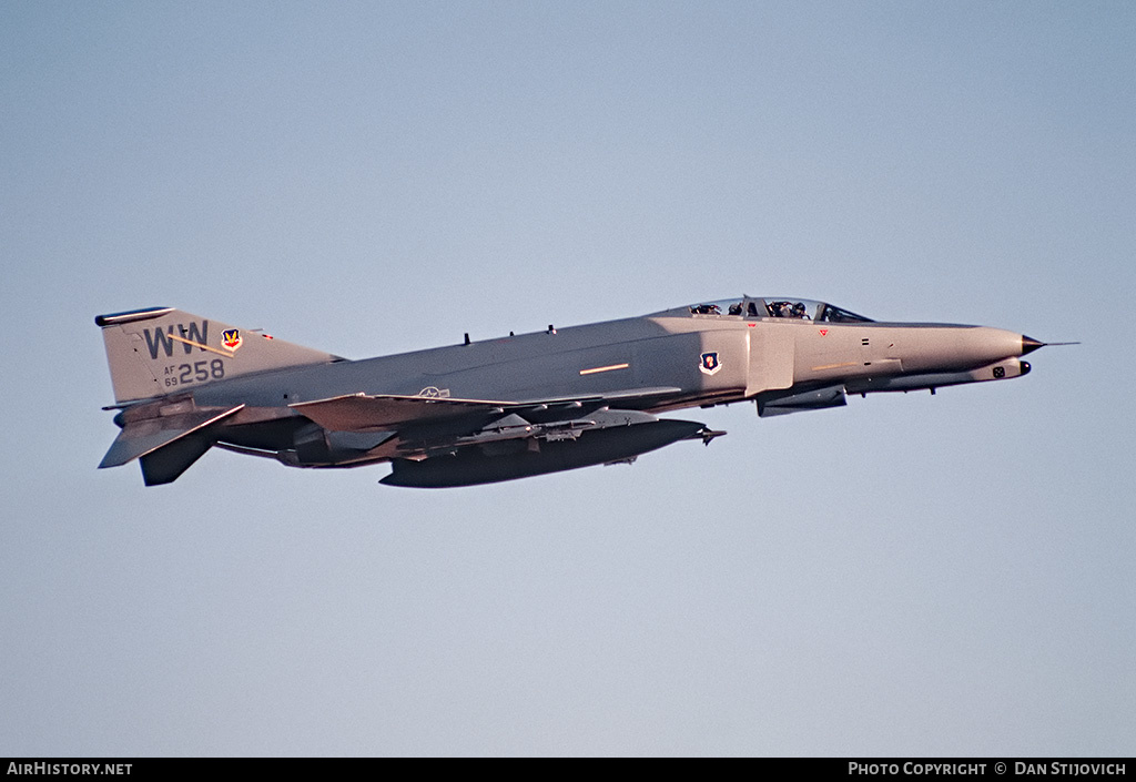 Aircraft Photo of 69-7258 / AF69-258 | McDonnell Douglas F-4G Phantom II | USA - Air Force | AirHistory.net #204351