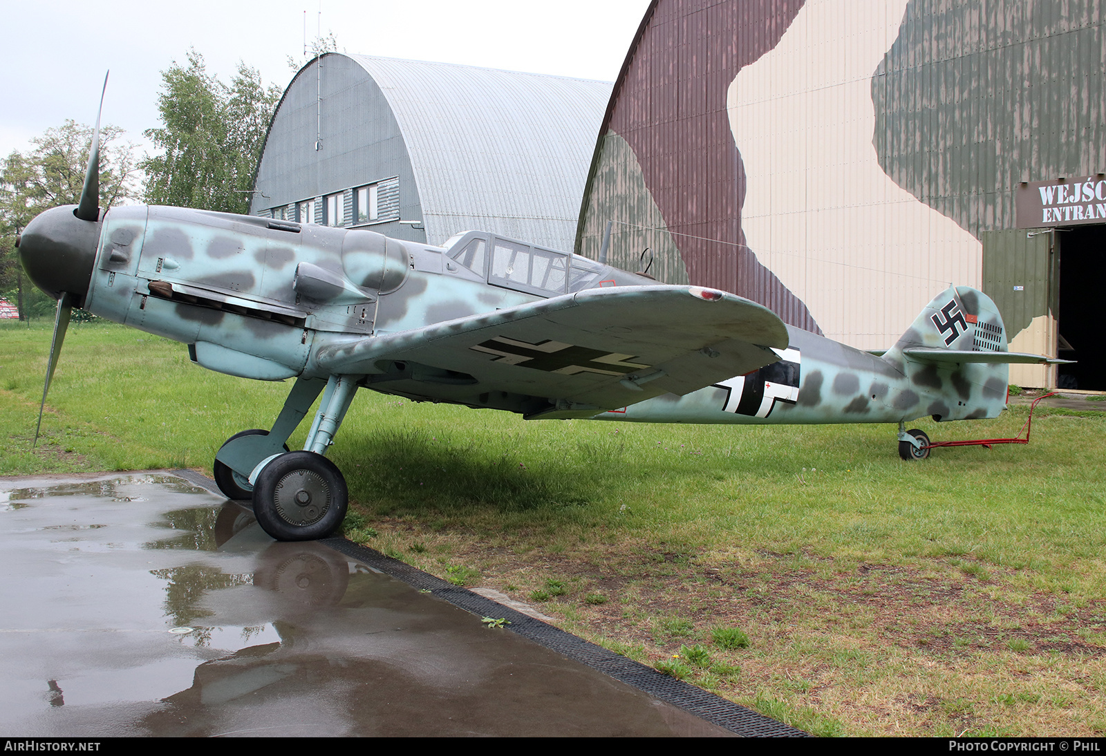 Aircraft Photo of 163306 / 3 red | Messerschmitt Bf-109G-6 | Germany - Air Force | AirHistory.net #204405