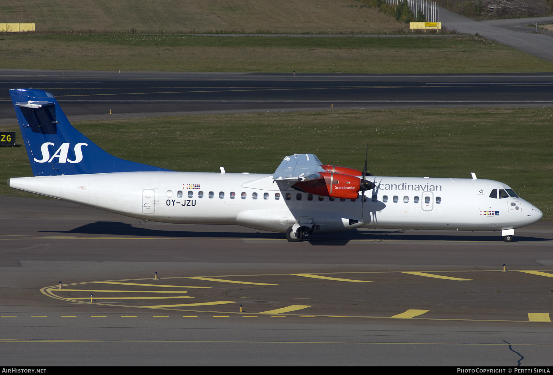 Aircraft Photo of OY-JZU | ATR ATR-72-500 (ATR-72-212A) | Scandinavian Airlines - SAS | AirHistory.net #204435