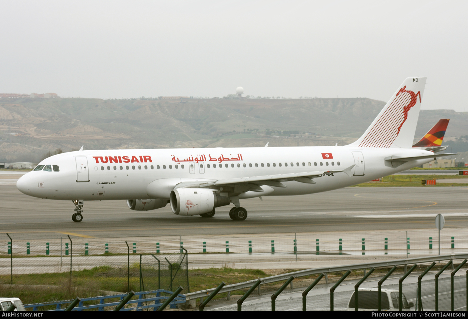 Aircraft Photo of TS-IMC | Airbus A320-211 | Tunisair | AirHistory.net #204438