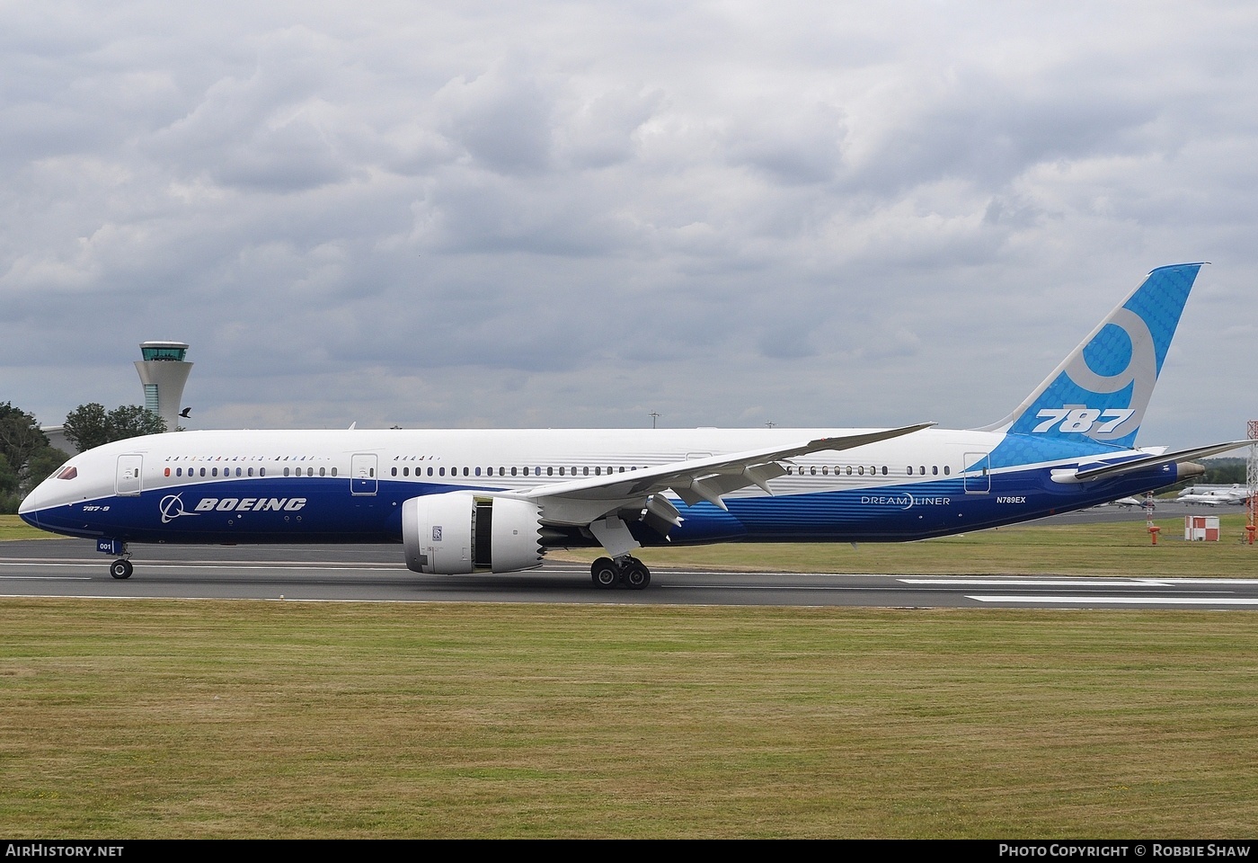 Aircraft Photo of N789EX | Boeing 787-9 Dreamliner | Boeing | AirHistory.net #204442