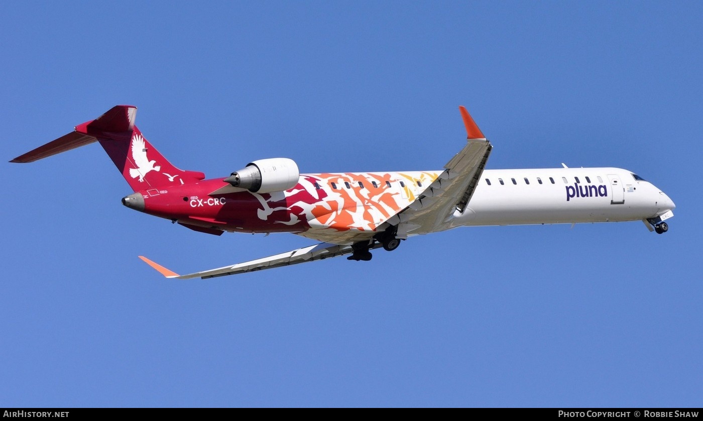 Aircraft Photo of CX-CRC | Bombardier CRJ-900LR (CL-600-2D24) | PLUNA Líneas Aéreas Uruguayas | AirHistory.net #204443