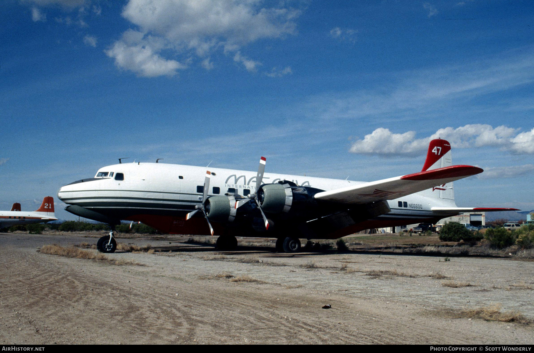 Aircraft Photo of N666SQ | Douglas DC-6/AT | Macavia International | AirHistory.net #204452