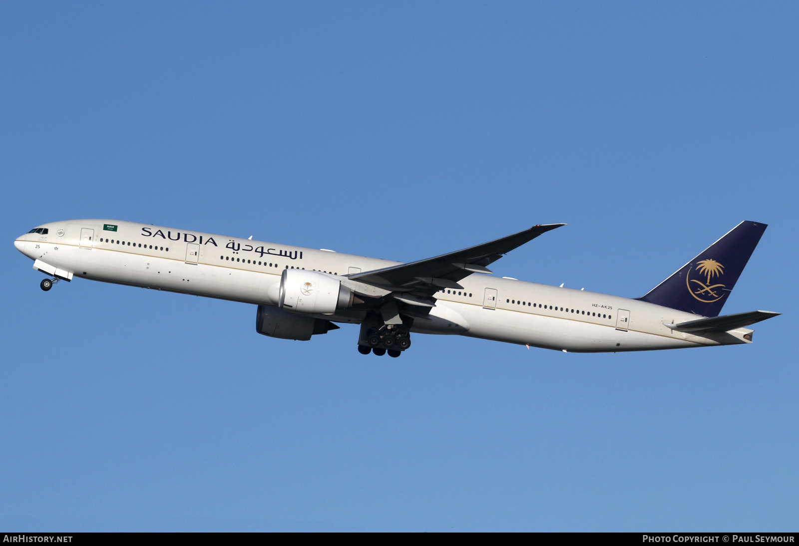Aircraft Photo of HZ-AK25 | Boeing 777-368/ER | Saudia - Saudi Arabian Airlines | AirHistory.net #204478
