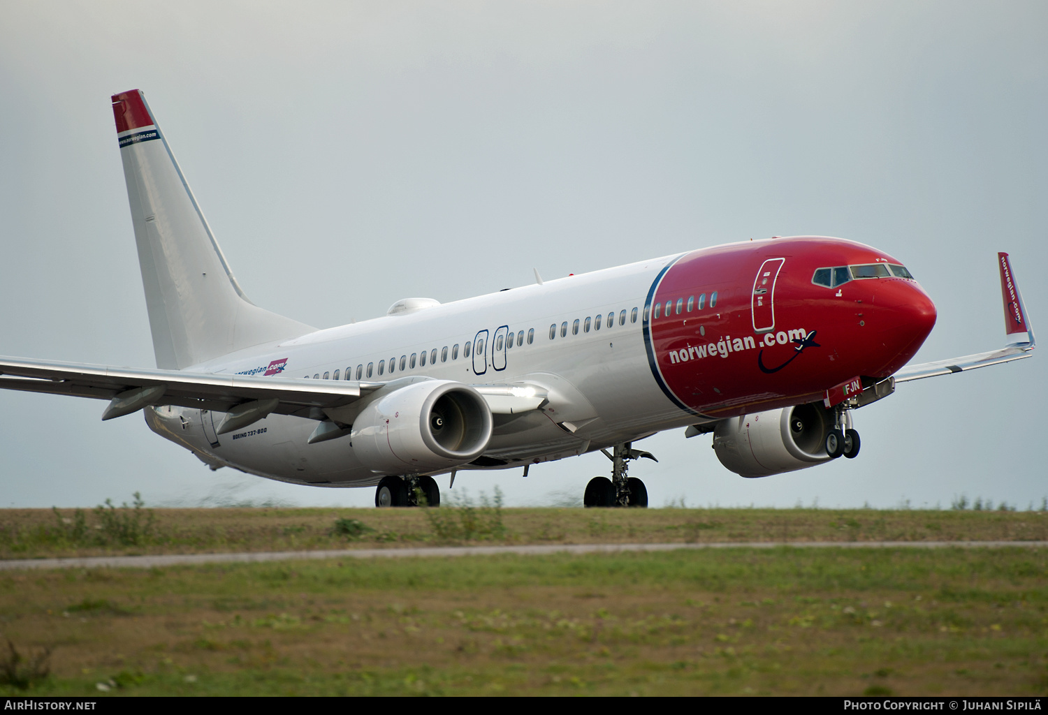 Aircraft Photo of EI-FJN | Boeing 737-8JP | Norwegian | AirHistory.net #204488