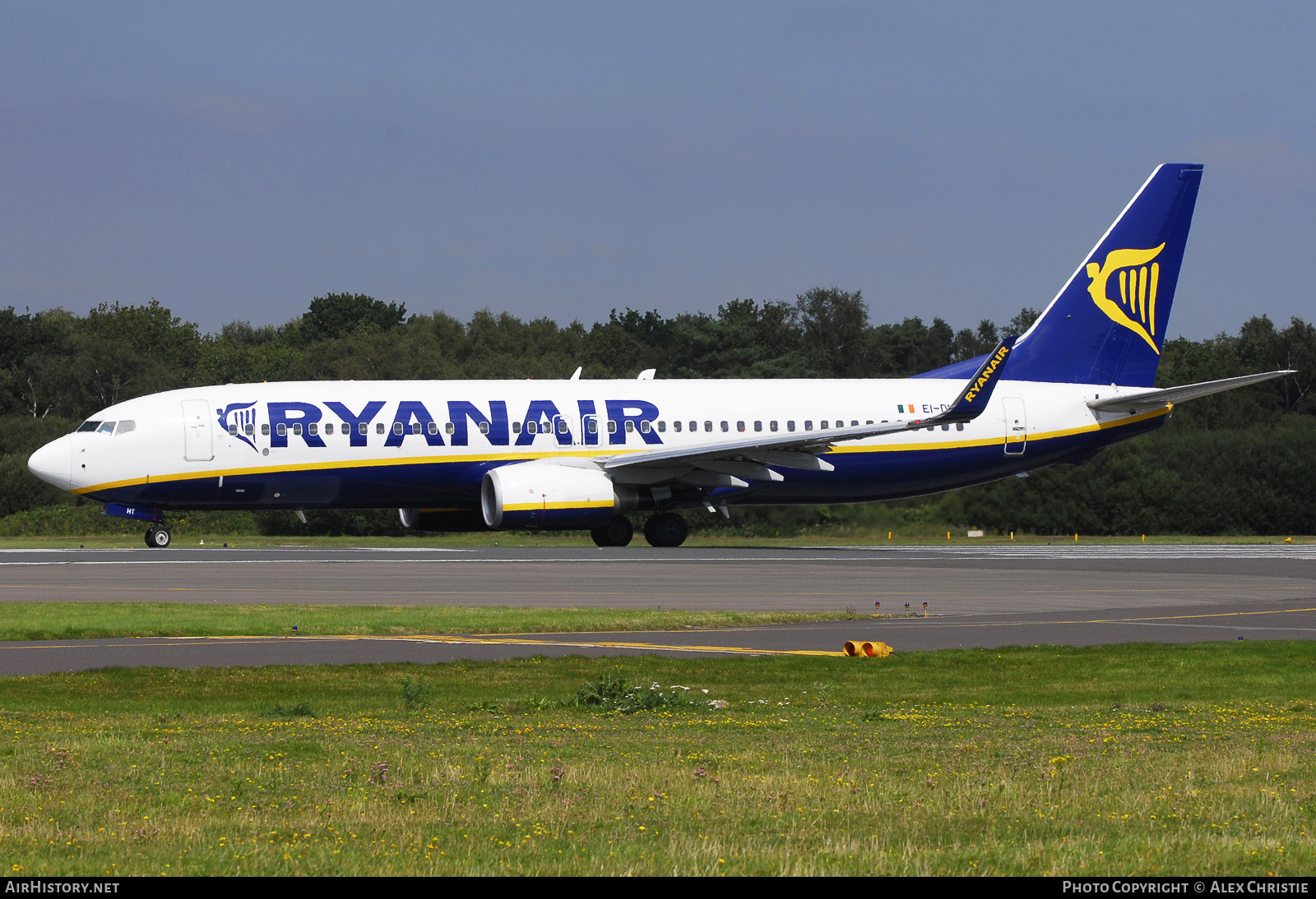 Aircraft Photo of EI-DHT | Boeing 737-8AS | Ryanair | AirHistory.net #204492