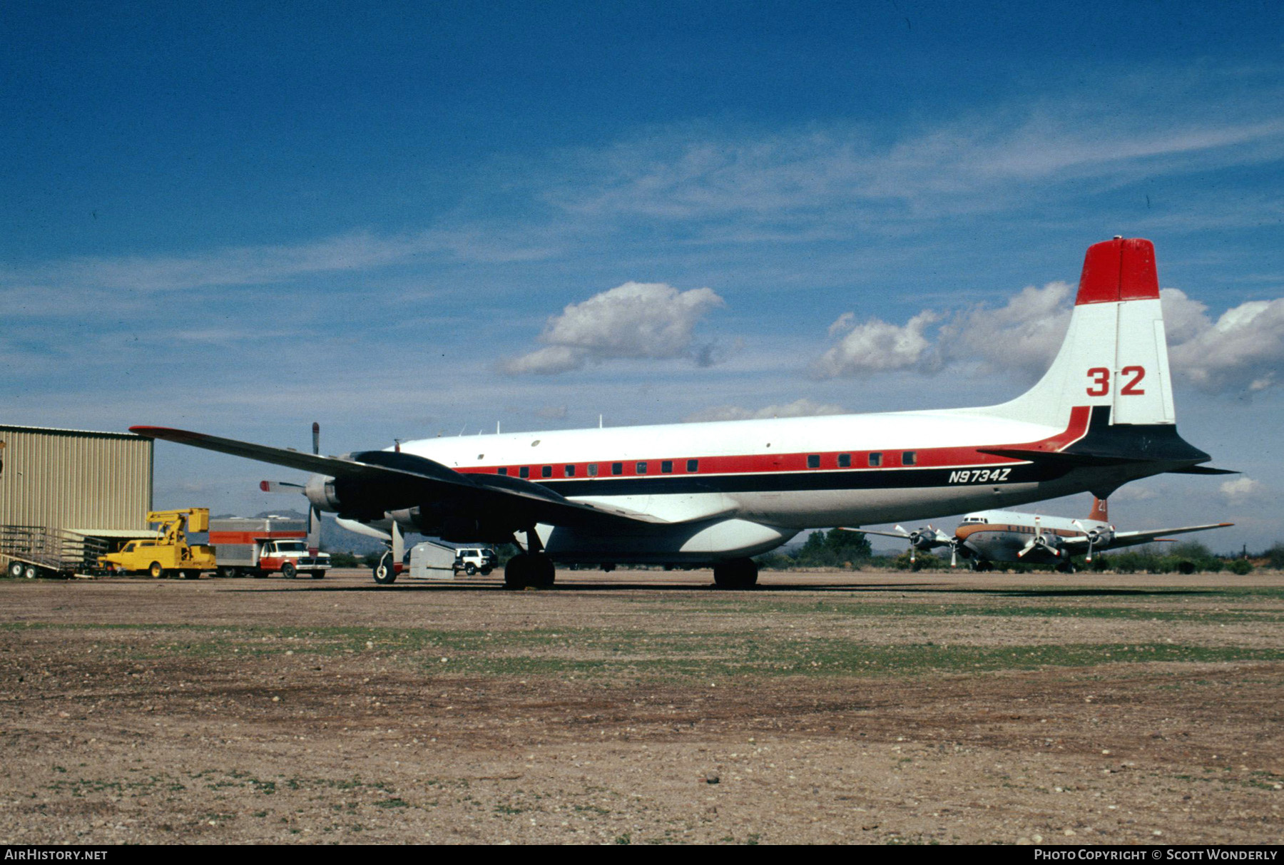 Aircraft Photo of N9734Z | Douglas DC-7C | AirHistory.net #204500