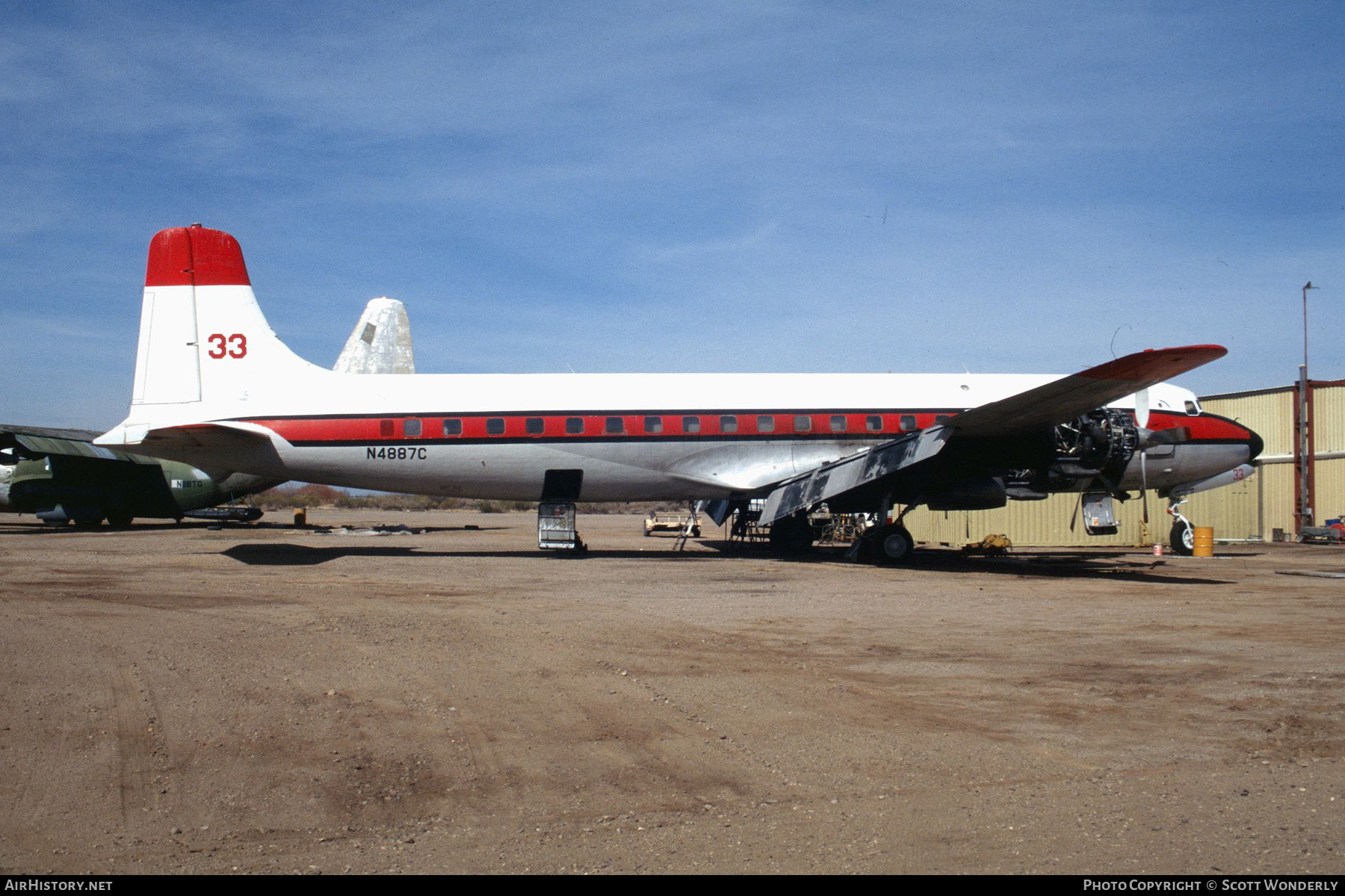 Aircraft Photo of N4887C | Douglas DC-7B/AT | AirHistory.net #204508