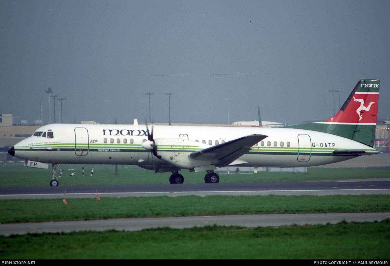 Aircraft Photo of G-OATP | British Aerospace ATP | Manx Airlines | AirHistory.net #204520