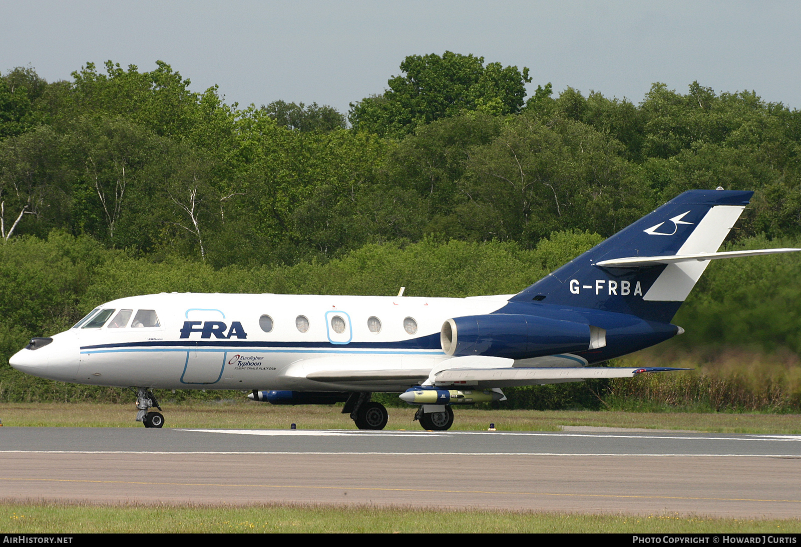 Aircraft Photo of G-FRBA | Dassault Falcon 20C | FRA - FR Aviation | AirHistory.net #204524
