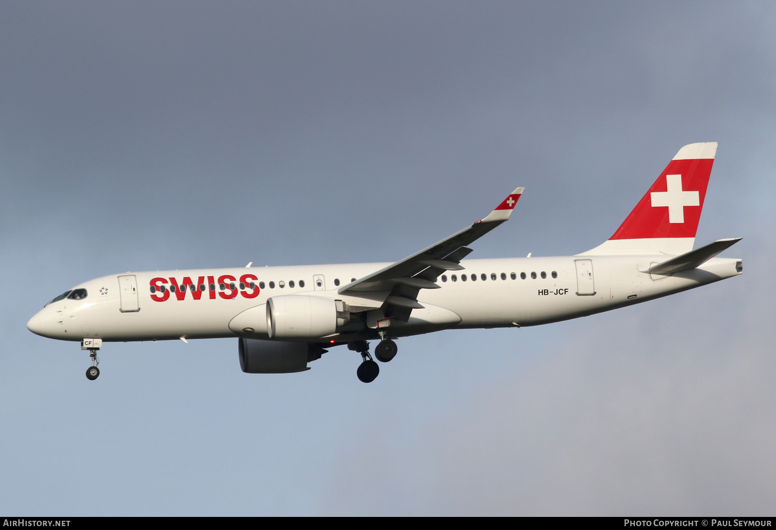 Aircraft Photo of HB-JCF | Bombardier CSeries CS300 (BD-500-1A11) | Swiss International Air Lines | AirHistory.net #204530