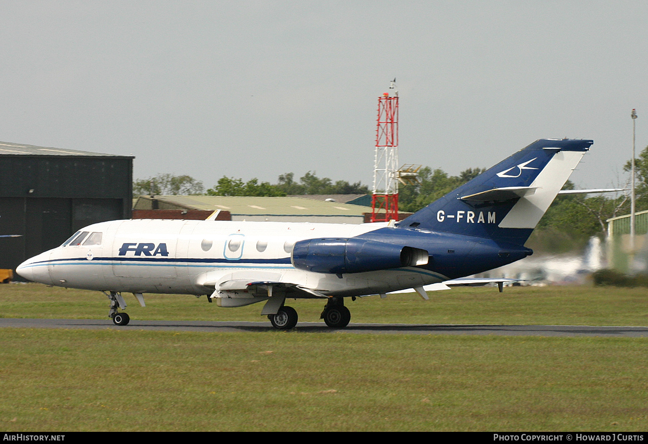 Aircraft Photo of G-FRAM | Dassault Falcon 20DC | FRA - FR Aviation | AirHistory.net #204537