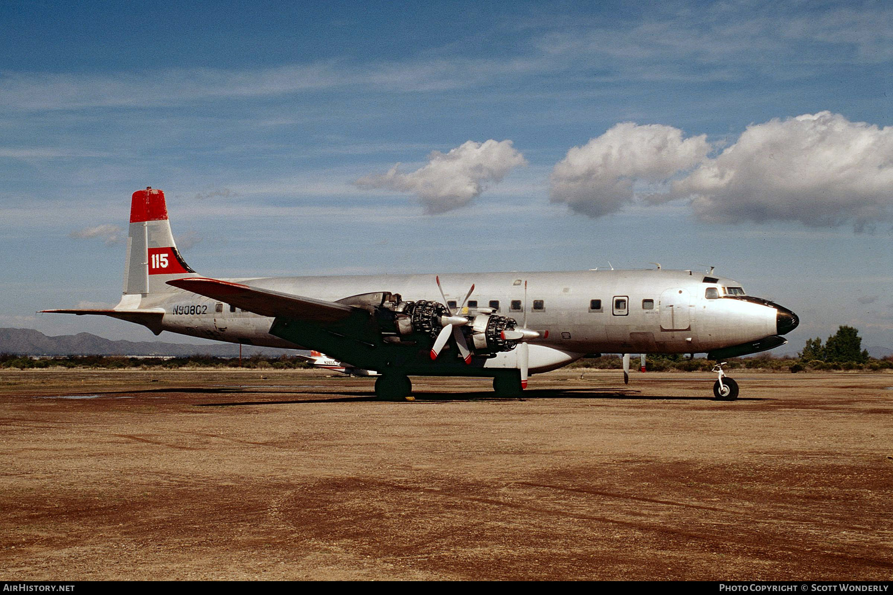 Aircraft Photo of N90802 | Douglas DC-7C/AT | AirHistory.net #204544