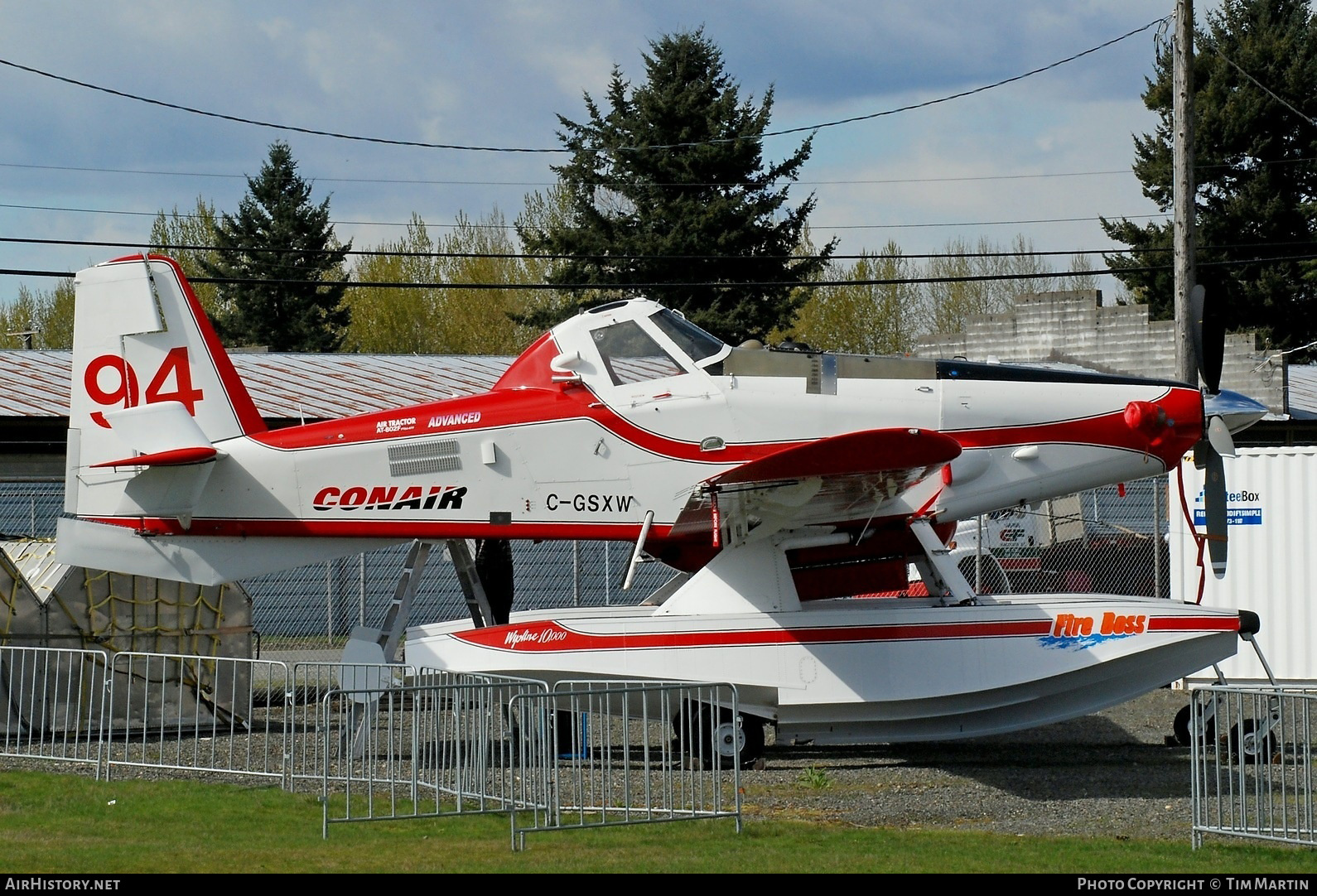 Aircraft Photo of C-GSXW | Air Tractor AT-802F Fire Boss (AT-802A) | Conair Aviation | AirHistory.net #204554