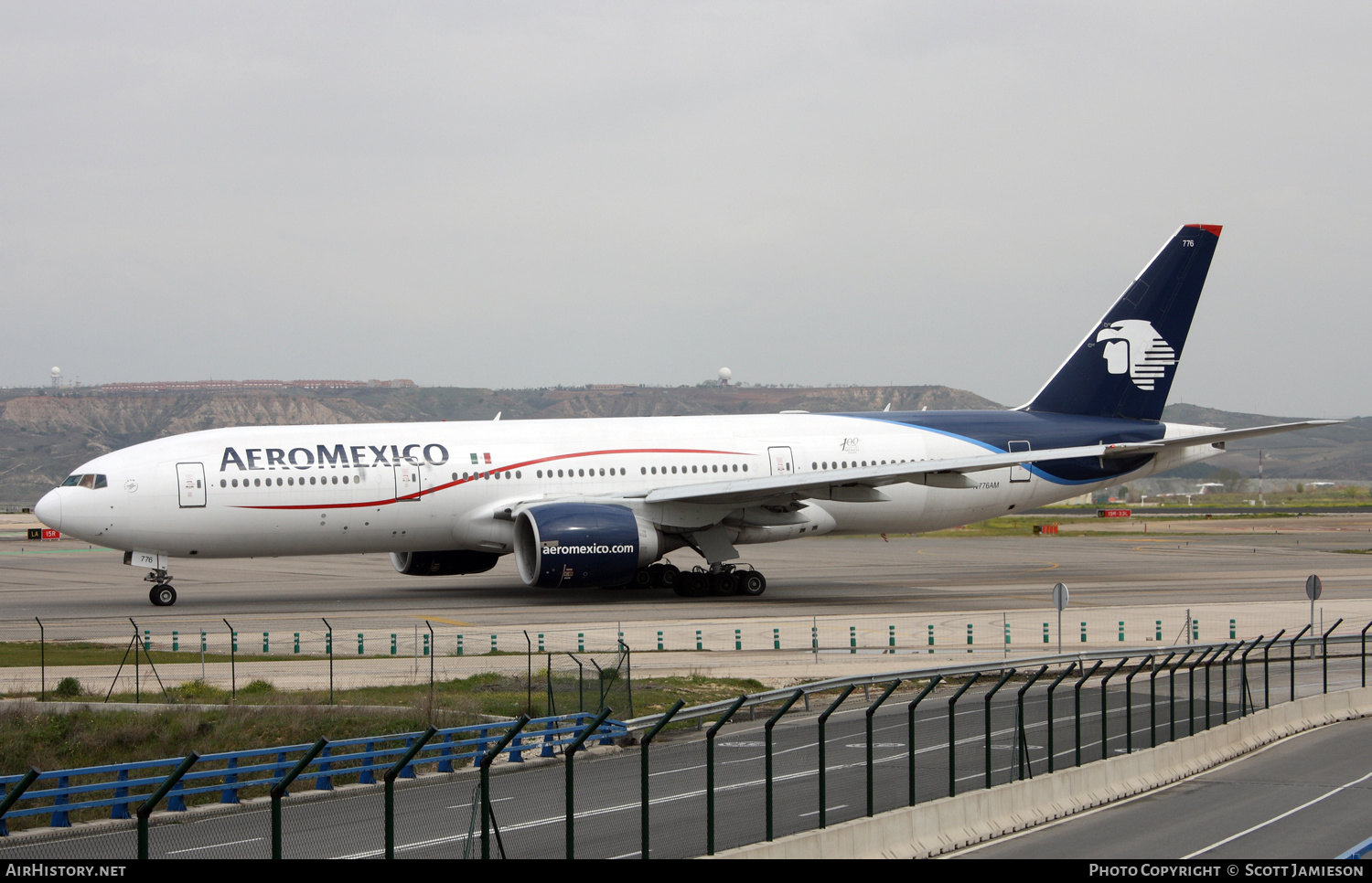 Aircraft Photo of N776AM | Boeing 777-2Q8/ER | AeroMéxico | AirHistory.net #204569