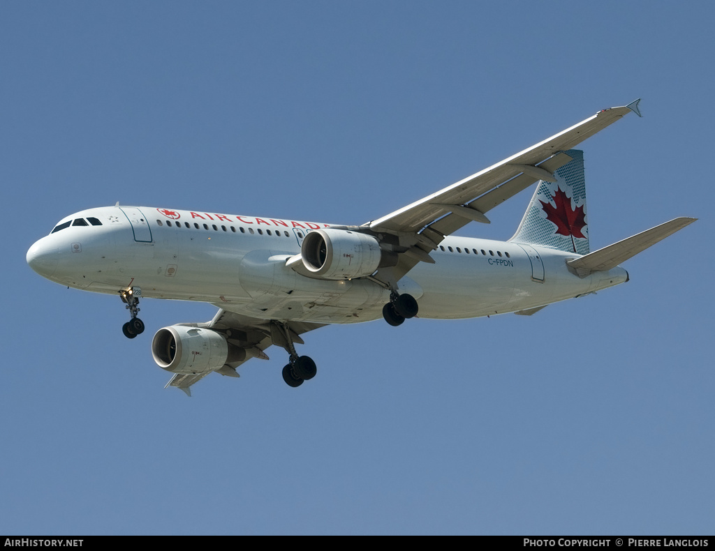 Aircraft Photo of C-FPDN | Airbus A320-211 | Air Canada | AirHistory.net #204572