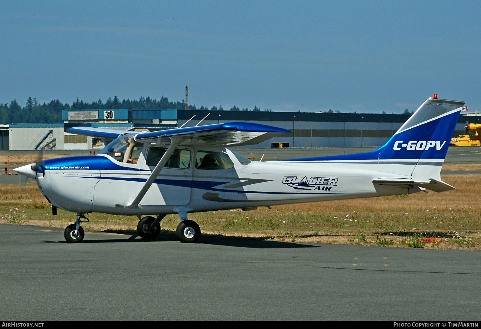 Aircraft Photo of C-GOPV | Cessna 172M Skyhawk | Glacier Air | AirHistory.net #204589