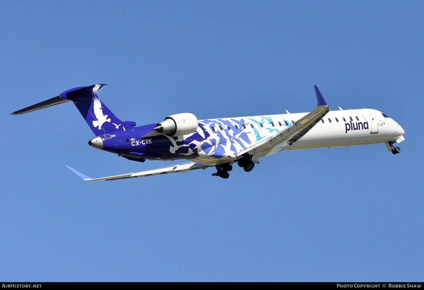 Aircraft Photo of CX-CRK | Bombardier CRJ-900LR (CL-600-2D24) | PLUNA Líneas Aéreas Uruguayas | AirHistory.net #204600