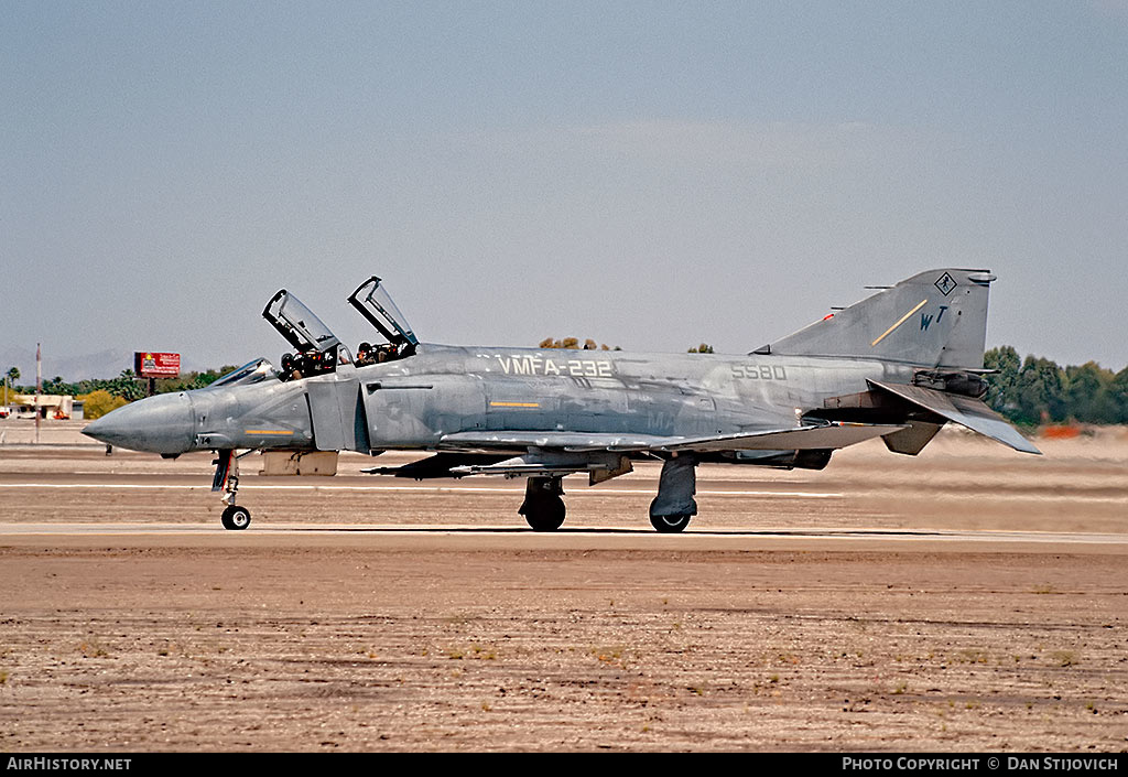 Aircraft Photo of 155580 / 5580 | McDonnell Douglas F-4S Phantom II | USA - Marines | AirHistory.net #204617