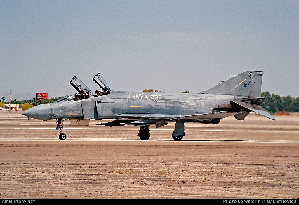 Aircraft Photo of 155580 / 5580 | McDonnell Douglas F-4S Phantom II | USA - Marines | AirHistory.net #204617