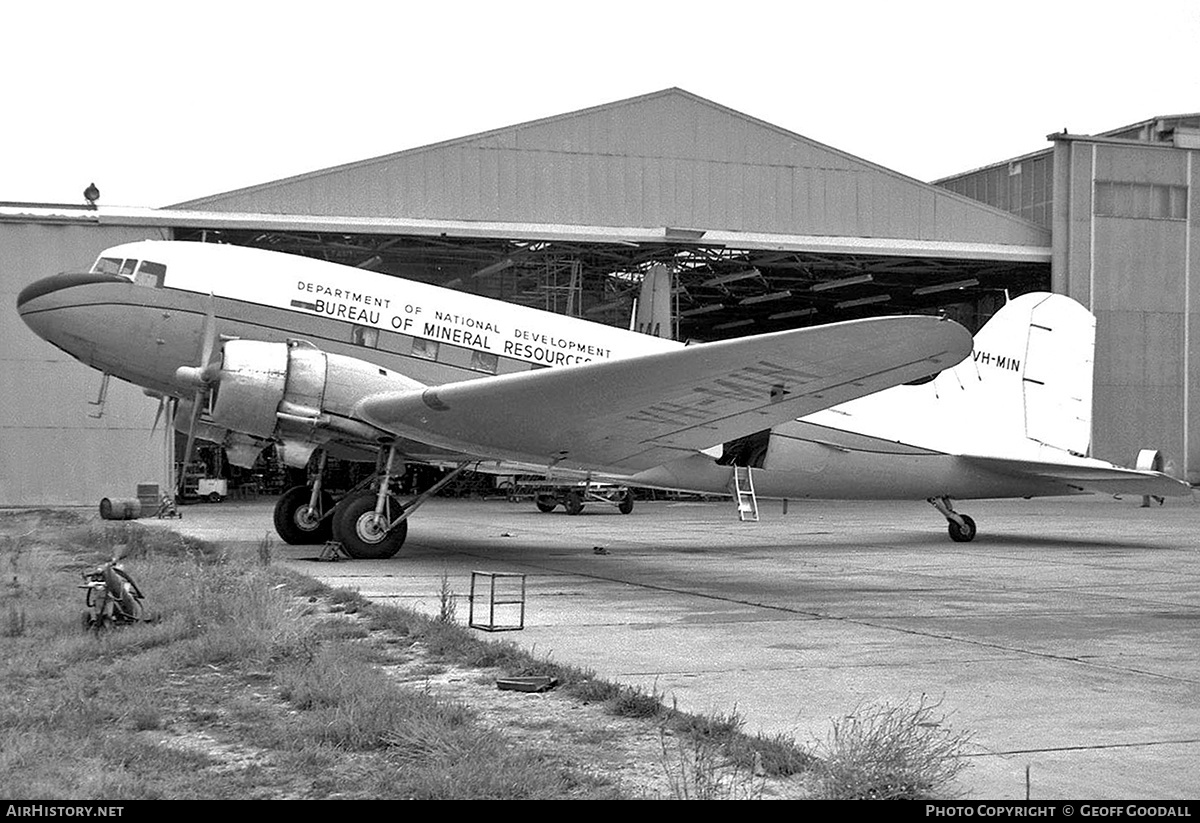 Aircraft Photo of VH-MIN | Douglas C-47A Skytrain | Bureau of Mineral Resources | AirHistory.net #204629