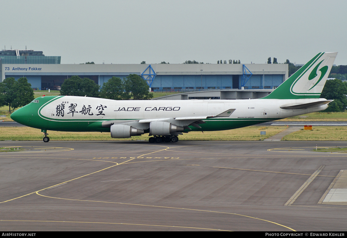 Aircraft Photo of B-2441 | Boeing 747-4EVF/ER/SCD | Jade Cargo International | AirHistory.net #204633