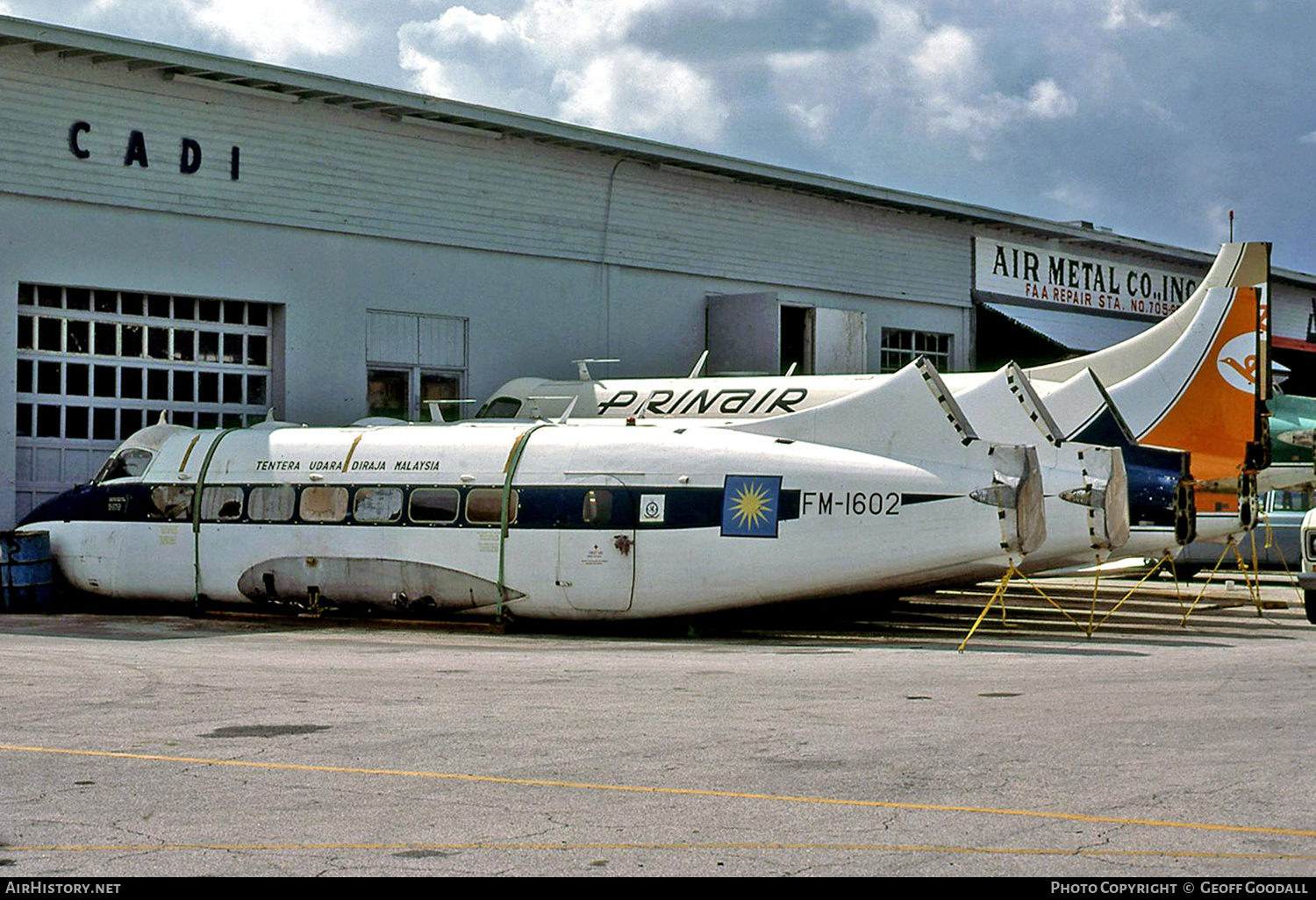 Aircraft Photo of FM1602 | De Havilland D.H. 114 Heron 2DA | Malaysia - Air Force | AirHistory.net #204639