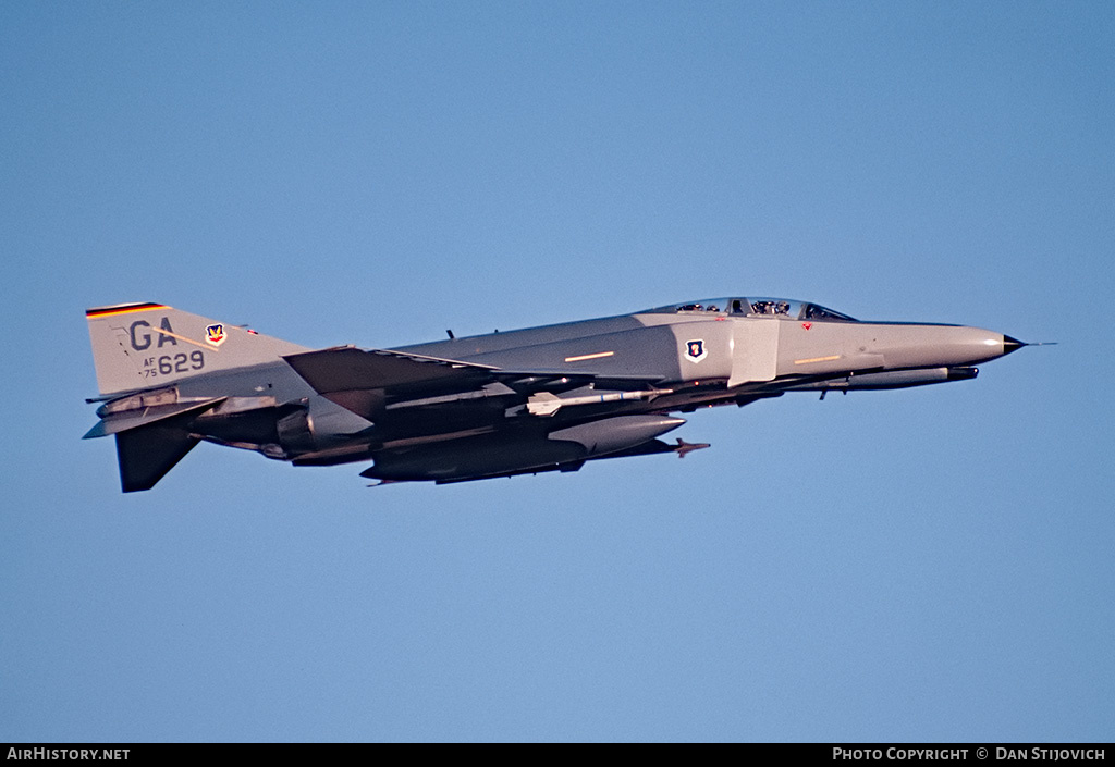 Aircraft Photo of 75-0629 / AF75-629 | McDonnell Douglas F-4E Phantom II | USA - Air Force | AirHistory.net #204641