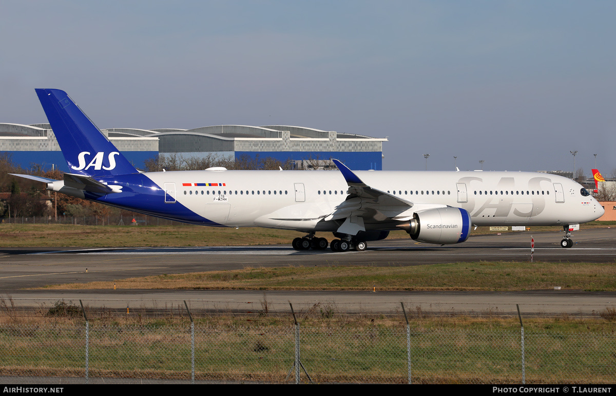 Aircraft Photo of F-WZHH | Airbus A350-1041 | Scandinavian Airlines - SAS | AirHistory.net #204663