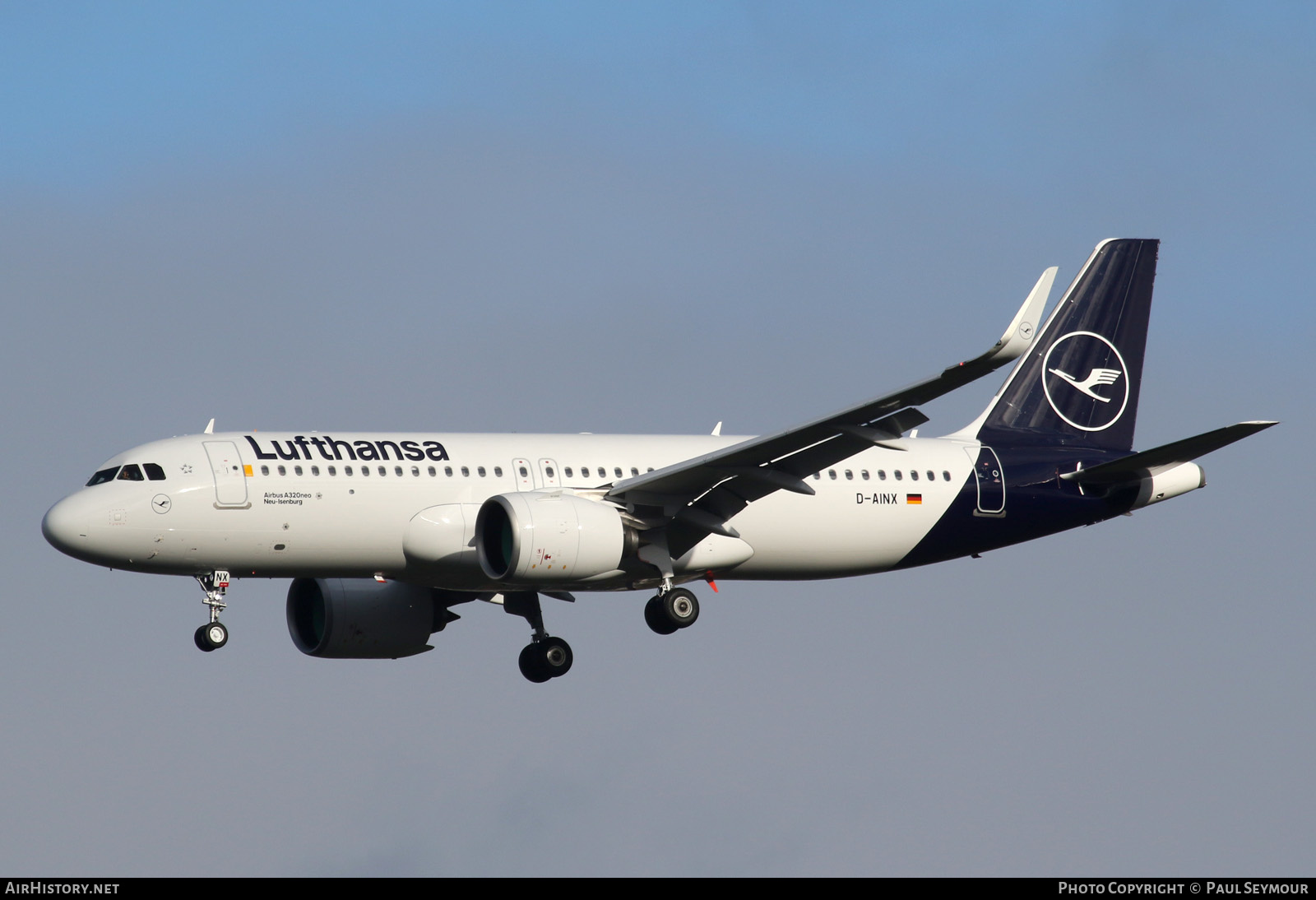 Aircraft Photo of D-AINX | Airbus A320-271N | Lufthansa | AirHistory.net #204671