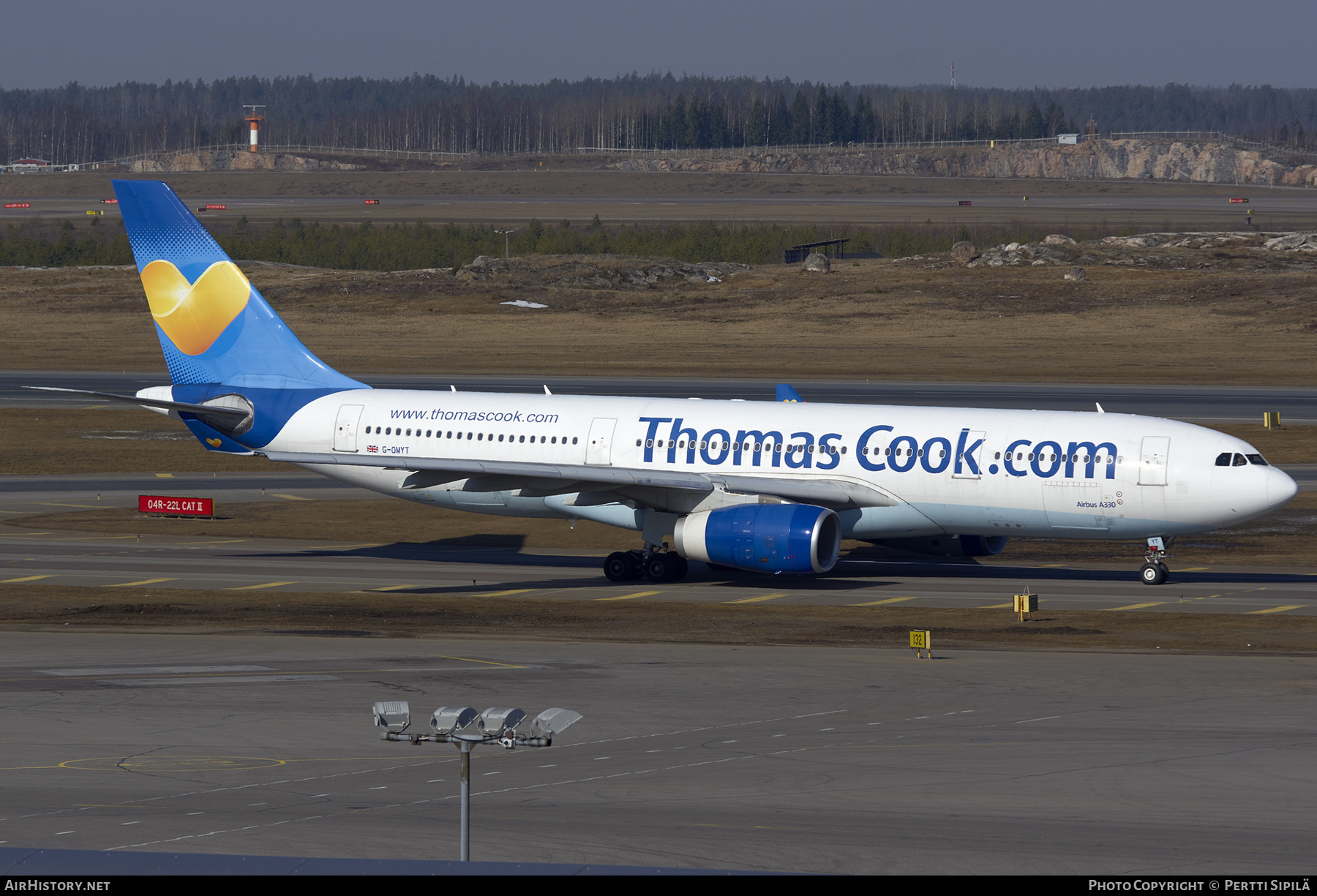 Aircraft Photo of G-OMYT | Airbus A330-243 | Thomas Cook Airlines | AirHistory.net #204677