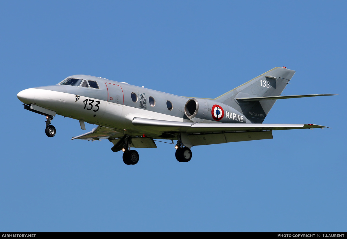Aircraft Photo of 133 | Dassault Falcon 10MER | France - Navy | AirHistory.net #204687
