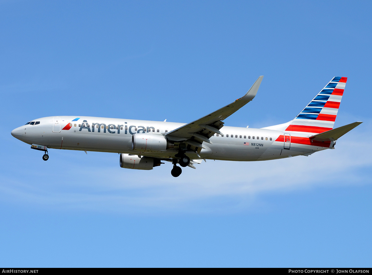 Aircraft Photo of N812NN | Boeing 737-823 | American Airlines | AirHistory.net #204693