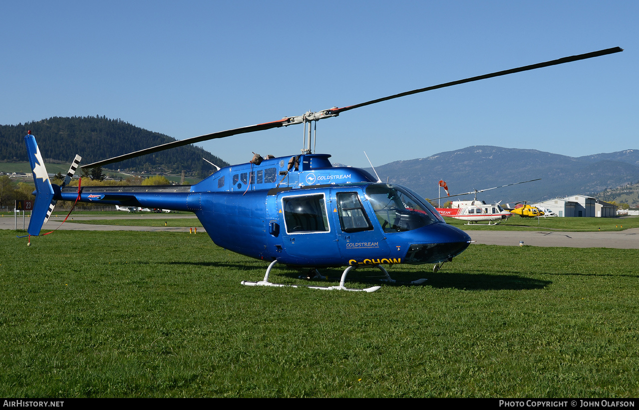 Aircraft Photo of C-GHQW | Bell 206B-2 JetRanger II | Coldstream Helicopters | AirHistory.net #204694