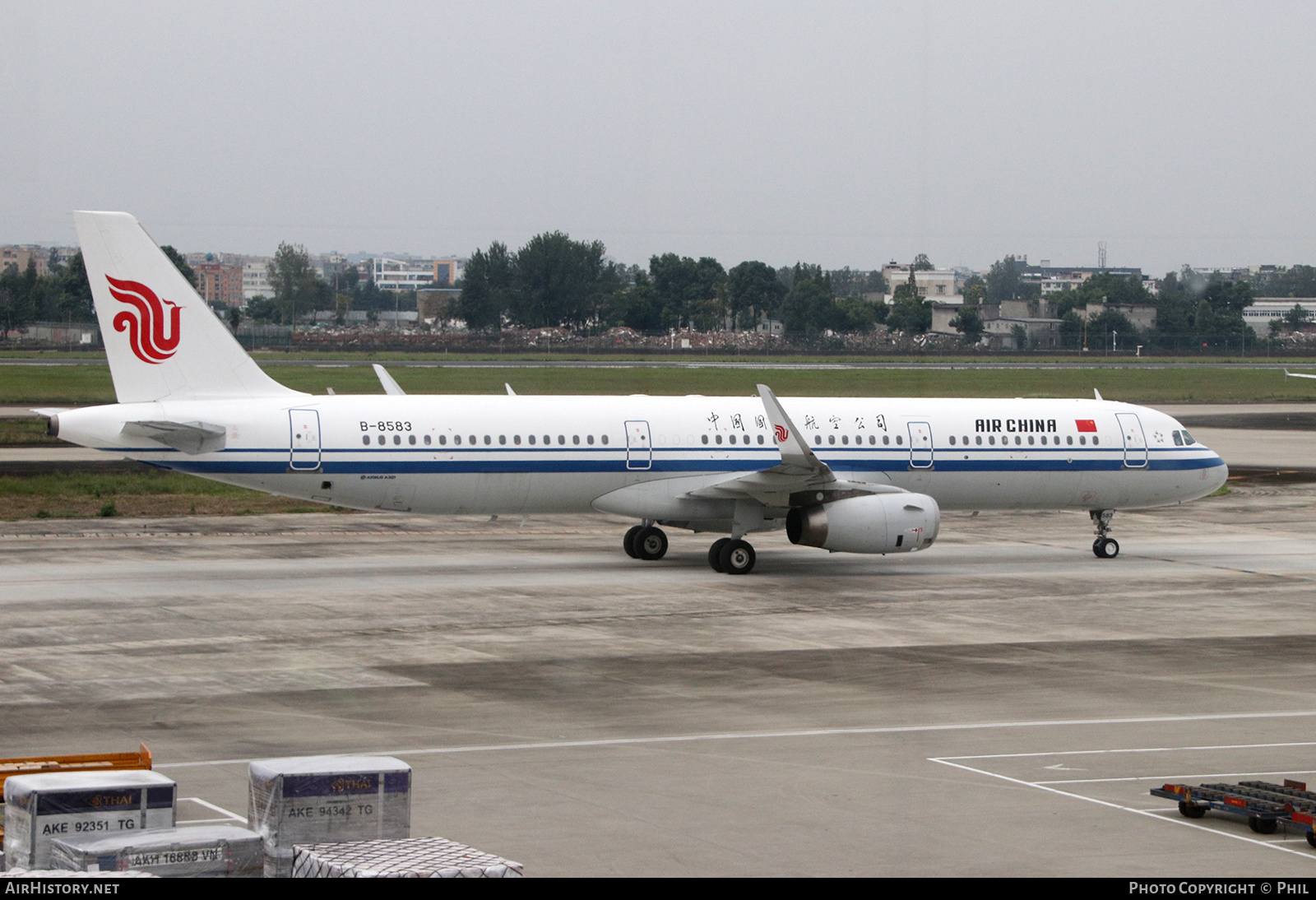Aircraft Photo of B-8583 | Airbus A321-232 | Air China | AirHistory.net #204699