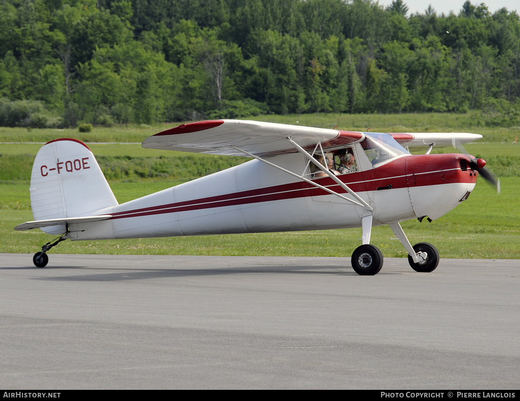 Aircraft Photo of C-FQOE | Cessna 120 | AirHistory.net #204702