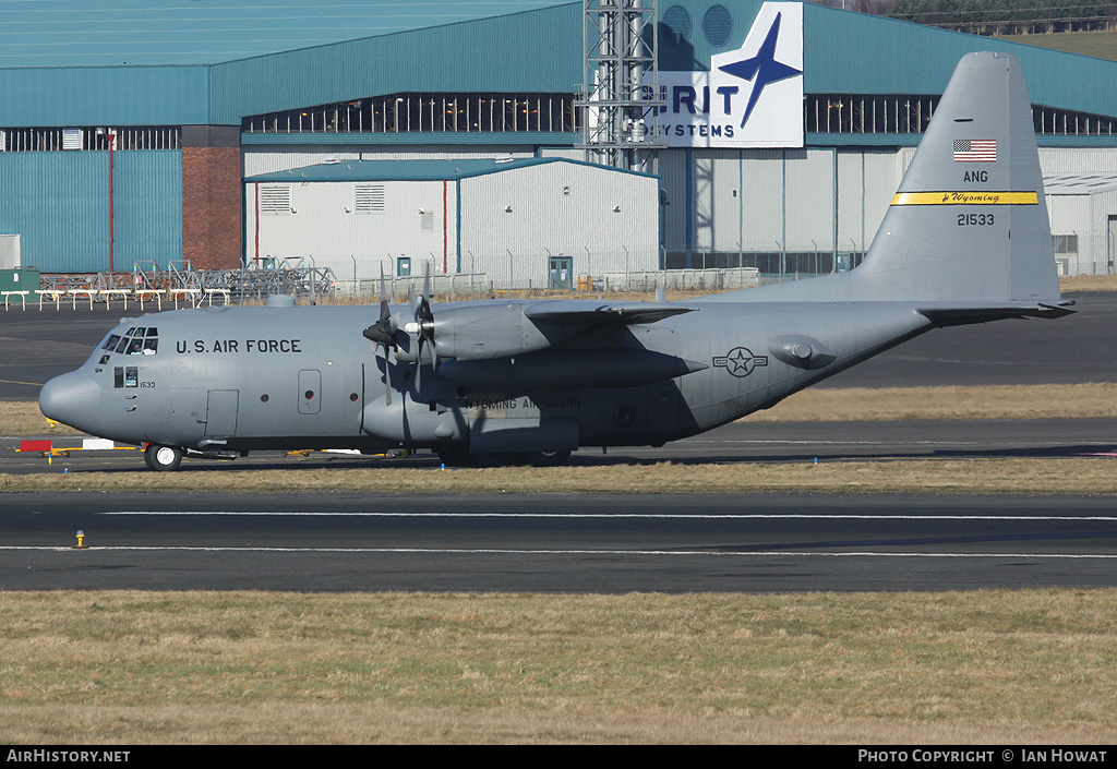 Aircraft Photo of 92-1533 / 21533 | Lockheed C-130H Hercules | USA - Air Force | AirHistory.net #204709