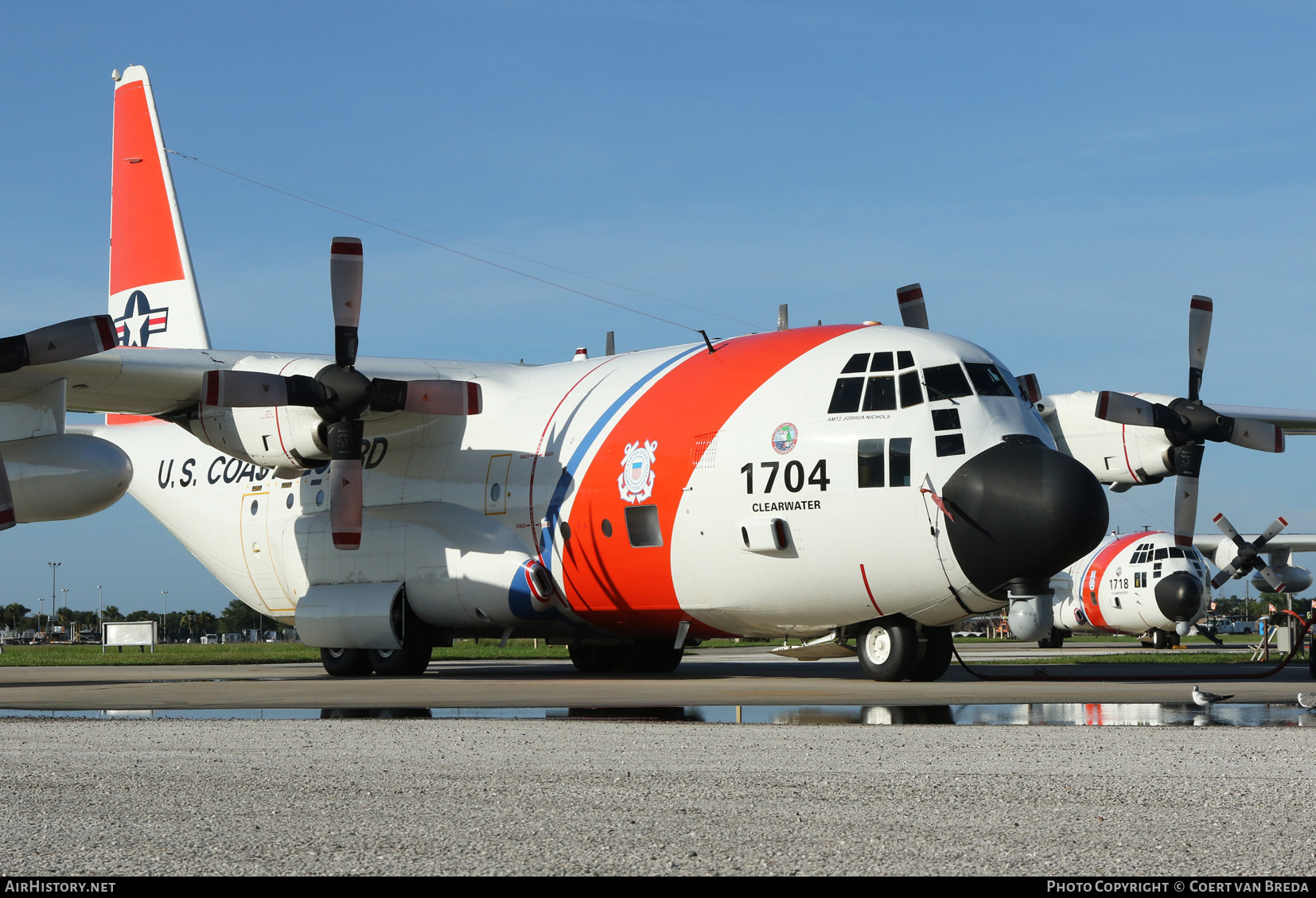 Aircraft Photo of 1704 | Lockheed HC-130H Hercules (L-382) | USA - Coast Guard | AirHistory.net #204714