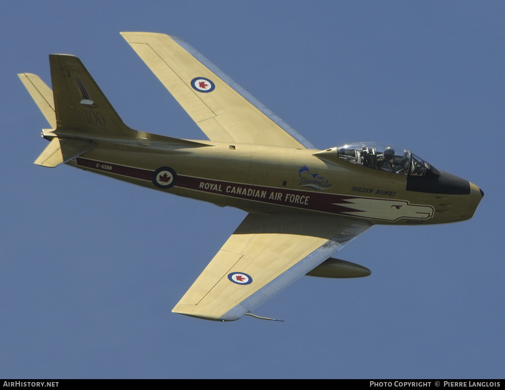 Aircraft Photo of C-GSBR | Canadair CL-13A Sabre 5 | Canada - Air Force | AirHistory.net #204724