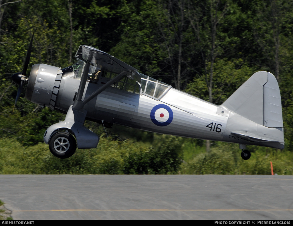 Aircraft Photo of C-FVZZ / 416 | Westland Lysander Mk3A | Canada - Air Force | AirHistory.net #204725