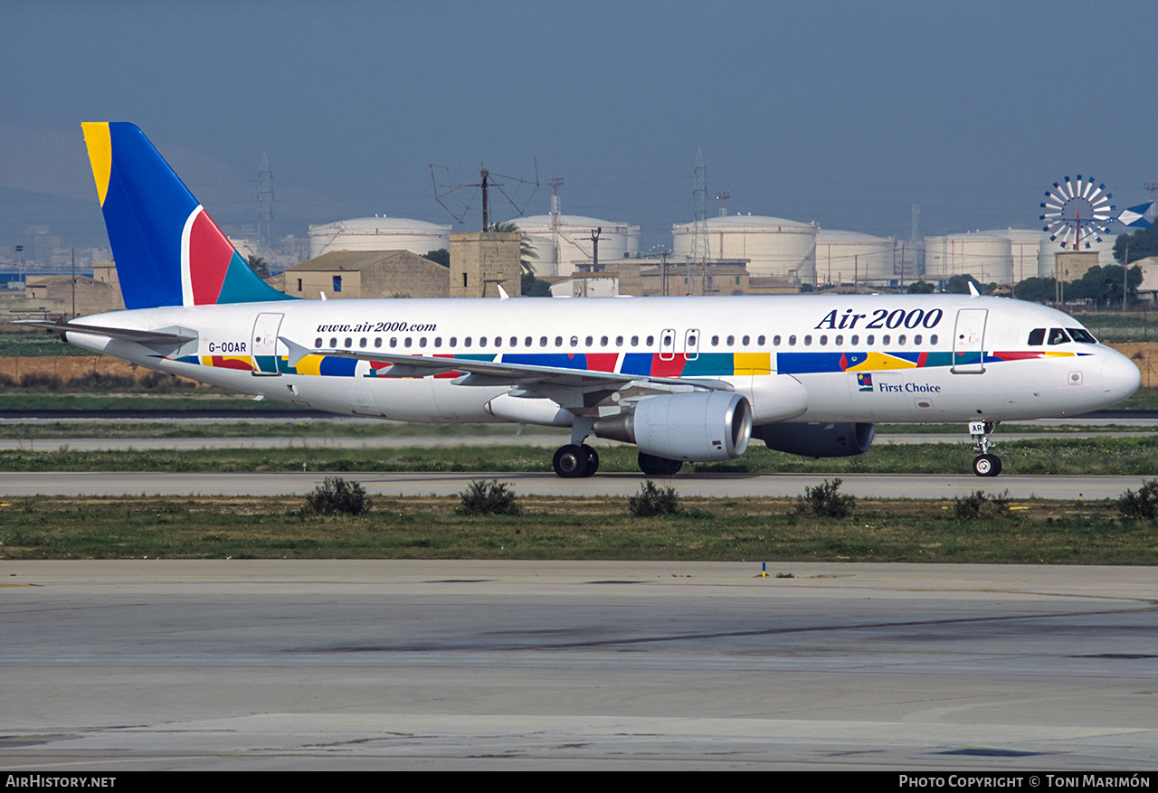 Aircraft Photo of G-OOAR | Airbus A320-214 | Air 2000 | AirHistory.net #204734