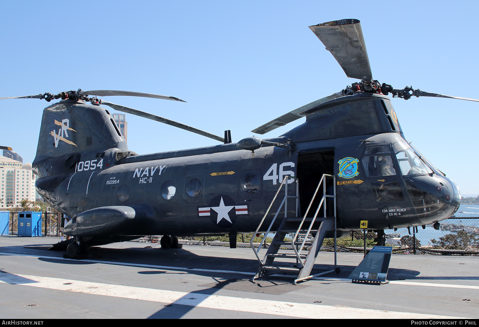 Aircraft Photo of 150954 / 0954 | Boeing Vertol HH-46D Sea Knight | USA - Navy | AirHistory.net #204741