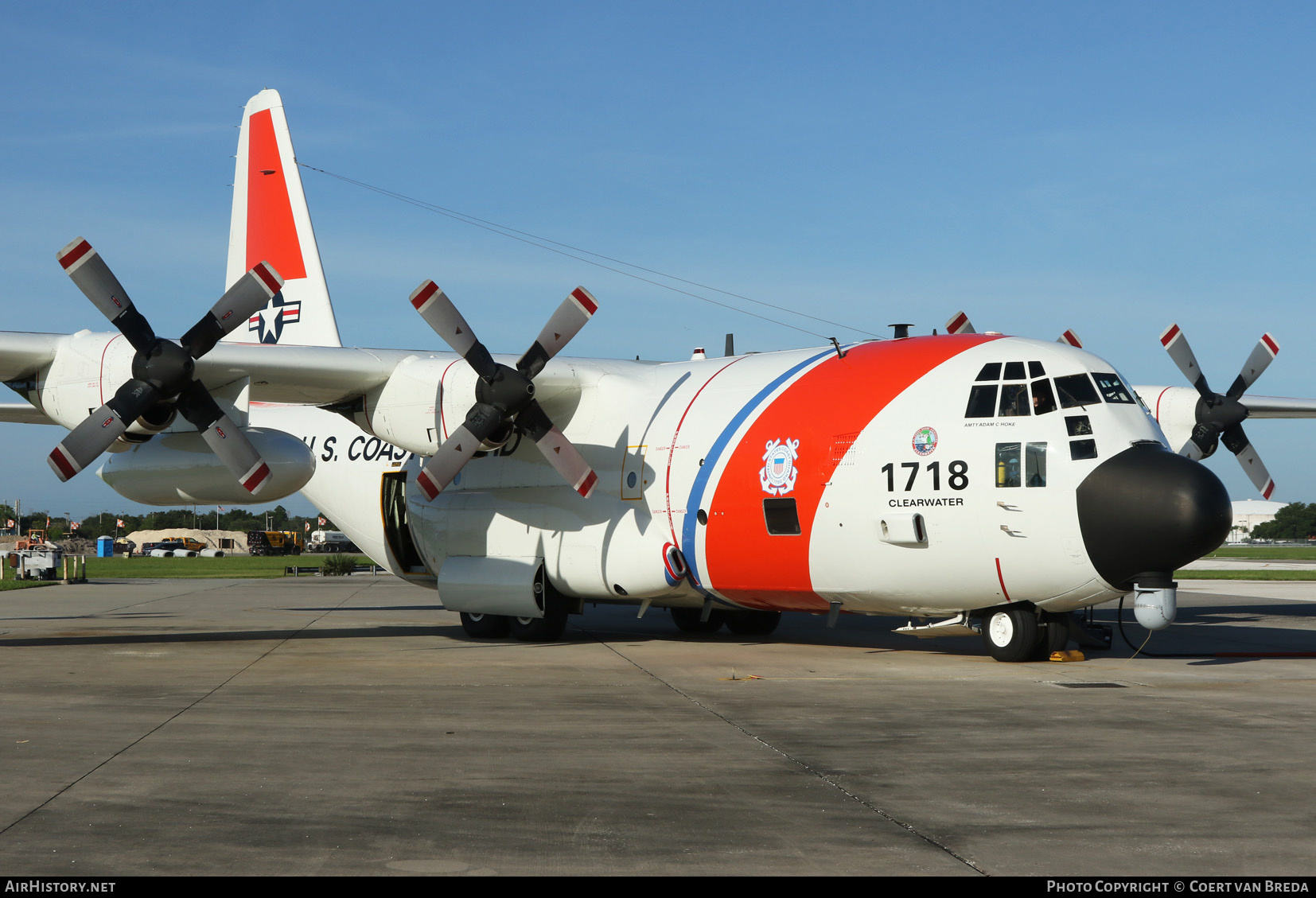 Aircraft Photo of 1718 | Lockheed HC-130H Hercules (L-382) | USA - Coast Guard | AirHistory.net #204748