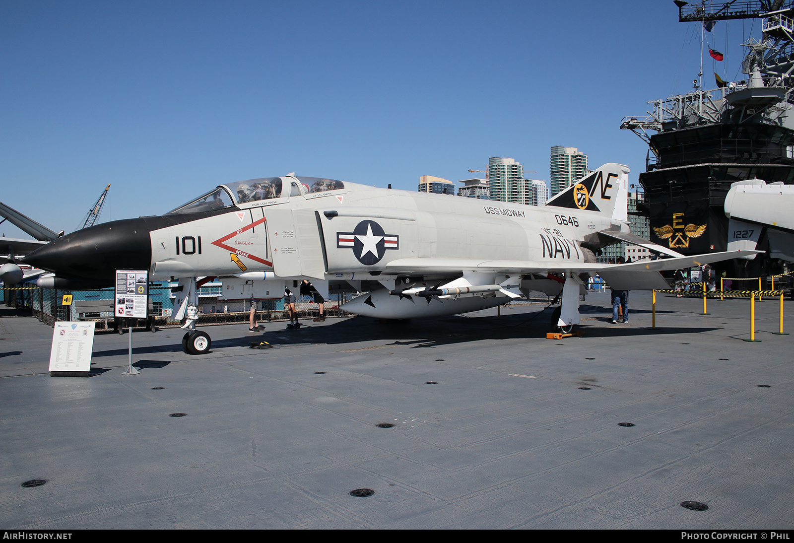 Aircraft Photo of 153030 | McDonnell F-4N Phantom II | USA - Navy | AirHistory.net #204754