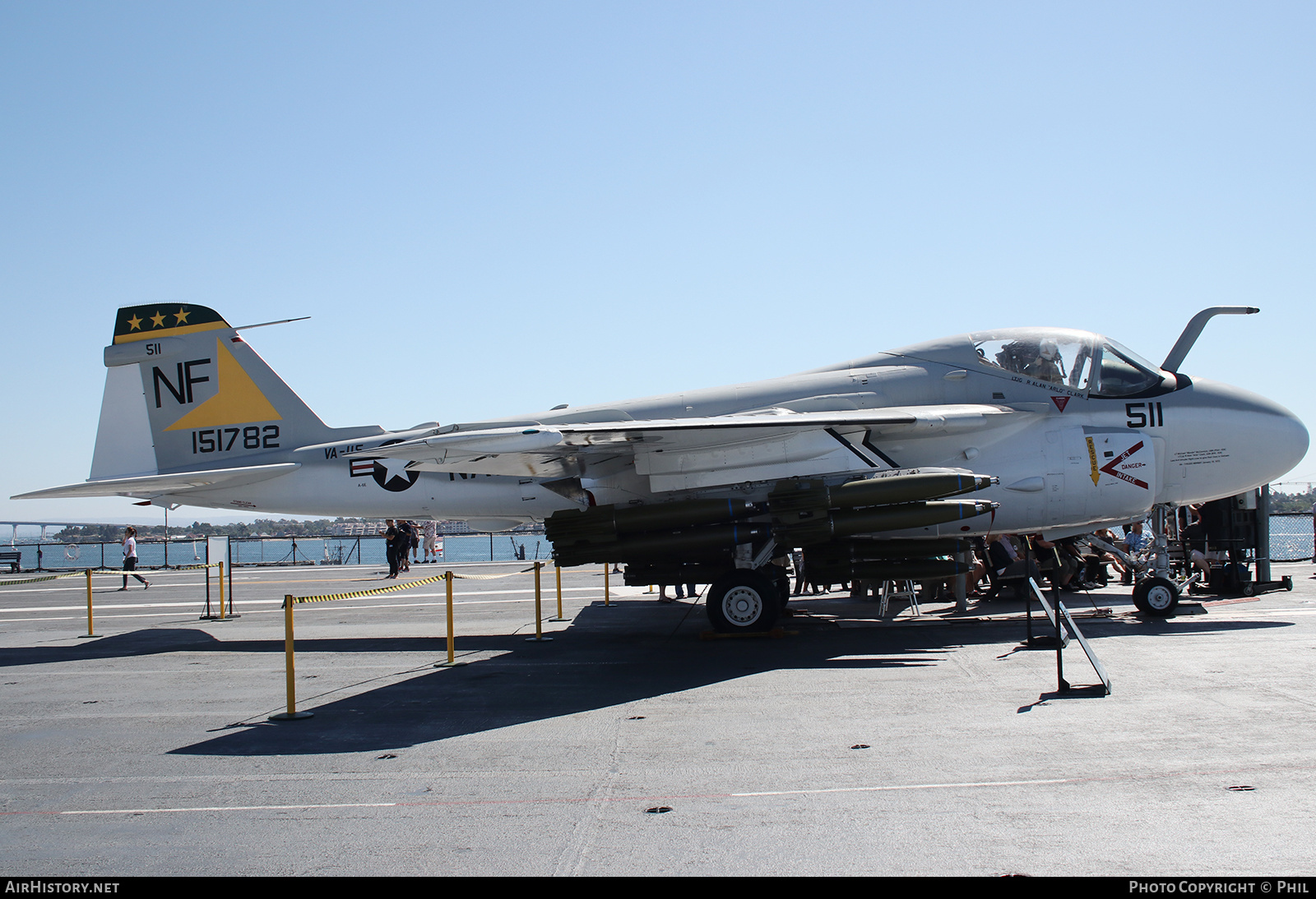 Aircraft Photo of 151782 | Grumman A-6E Intruder | USA - Navy | AirHistory.net #204757