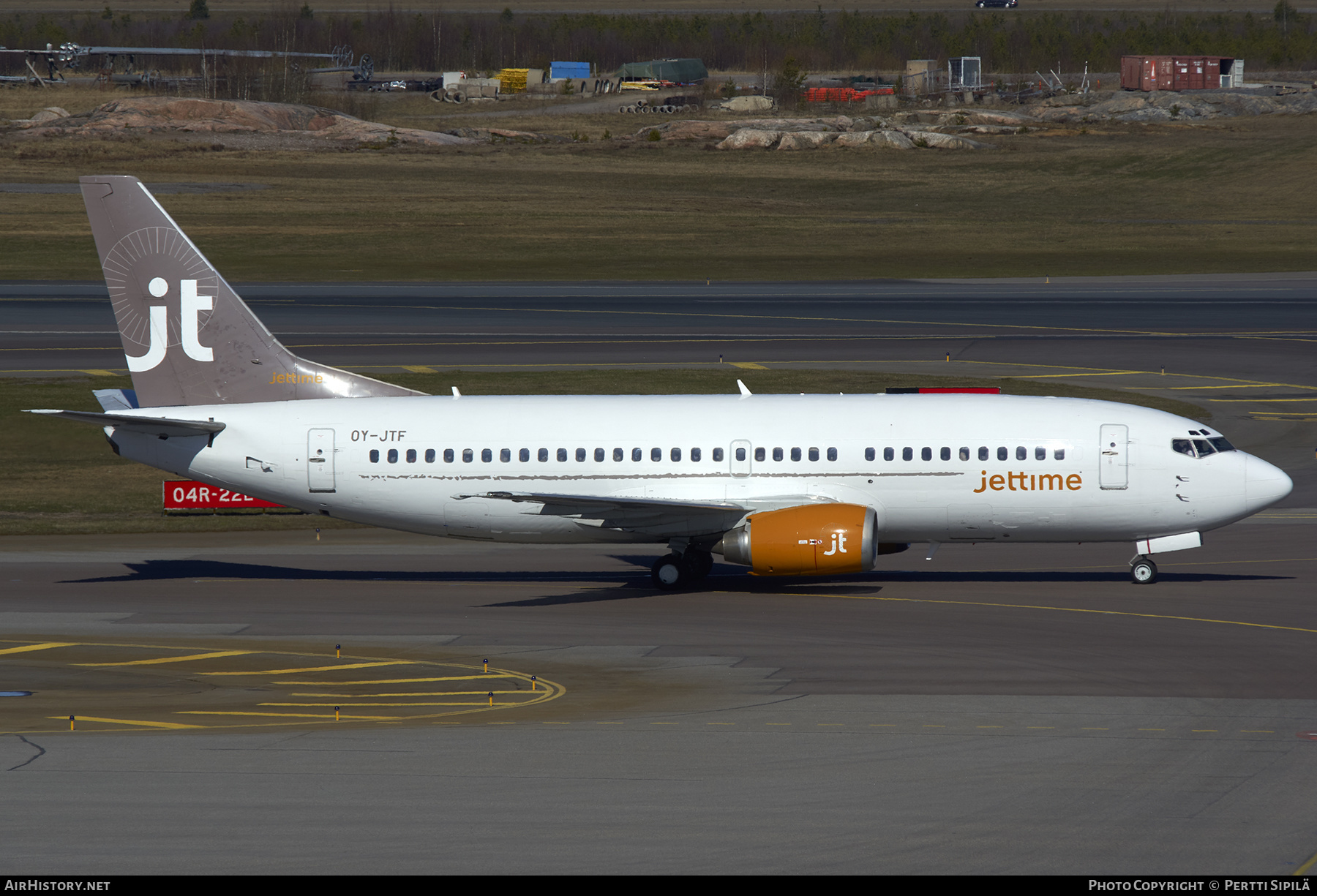 Aircraft Photo of OY-JTF | Boeing 737-382(QC) | Jettime | AirHistory.net #204761