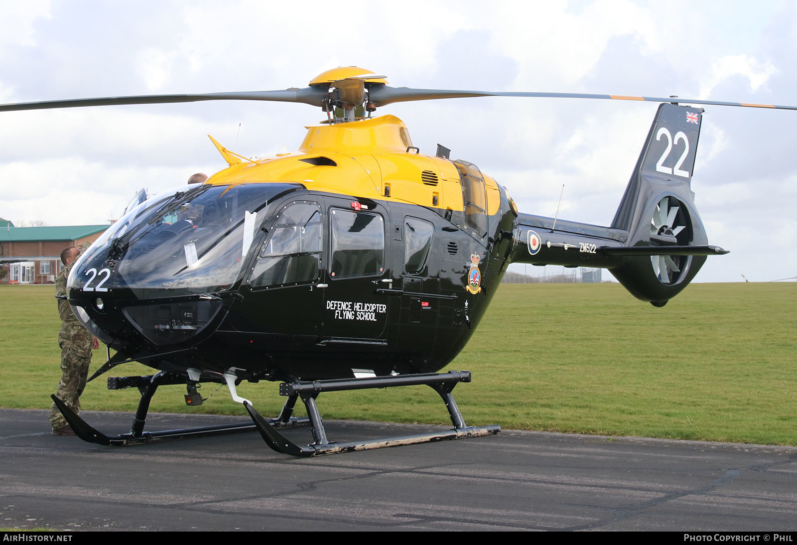 Aircraft Photo of ZM522 | Airbus Helicopters H-135 Juno HT1 (EC-135T-3H) | UK - Air Force | AirHistory.net #204764