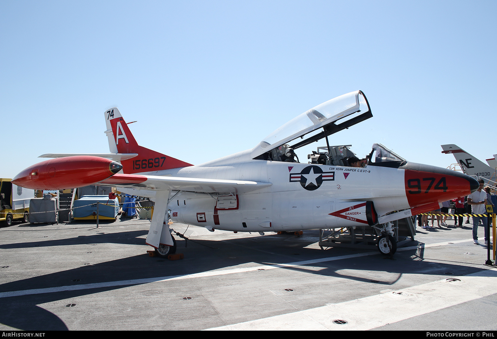 Aircraft Photo of 156697 | North American Rockwell T-2C Buckeye | USA - Navy | AirHistory.net #204765